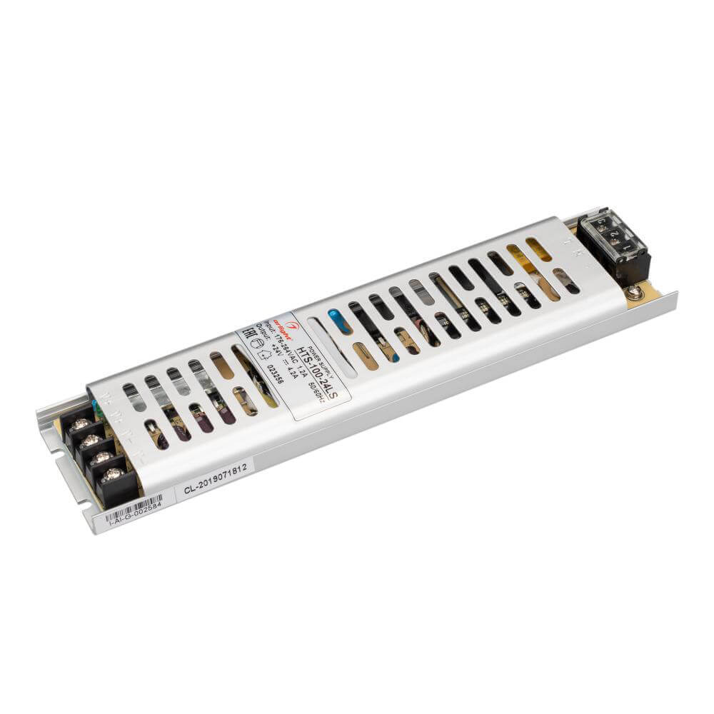 

Блок питания Arlight HTS-100-24LS 24V 100W IP20 4,2A 023256, Серый, 023256