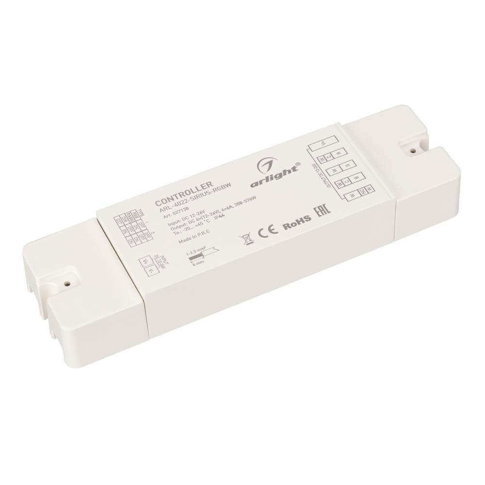 

Контроллер Arlight ARL-4022-Sirius-RGBW 027138, Белый, 027138