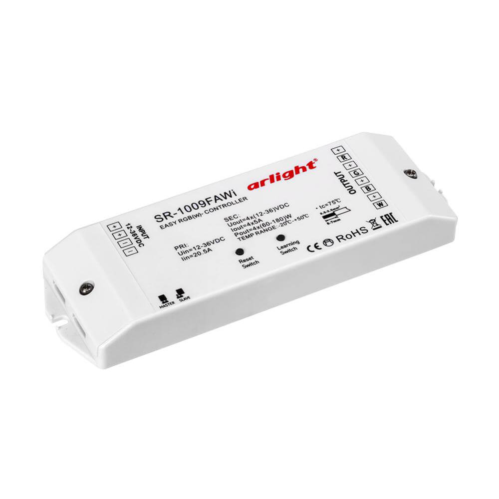 

Контроллер Arlight SR-1009FA WiFi 014530, Белый, 014530 SR-100