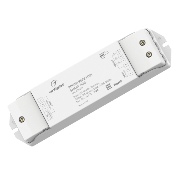

Усилитель Arlight Smart-RGB 029601, Белый, 029601 Smart усилитель