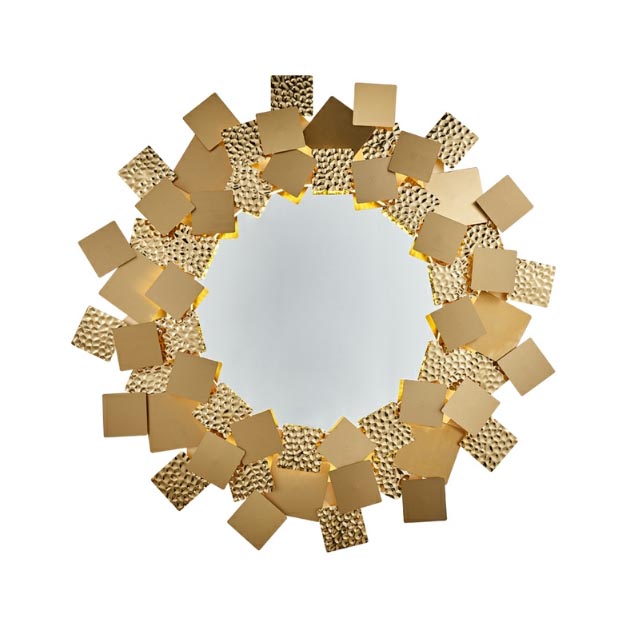 

Зеркало Art Home Decor Sun 8072W/S-D610 GL 61 см Золотой, 8072W/S-D610 GL Sun