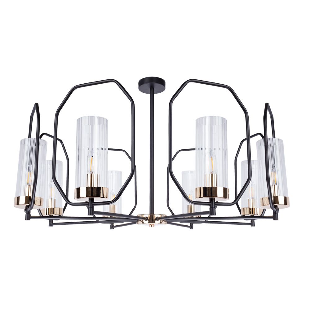 

Подвесная люстра Arte Lamp Celaeno A7004PL-8BK, Черный, A7004PL-8BK Celaeno