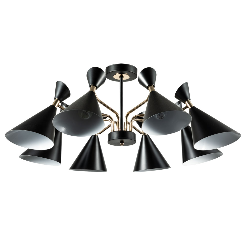 

Люстра Arte Lamp, A2711PL-8BK Wellington