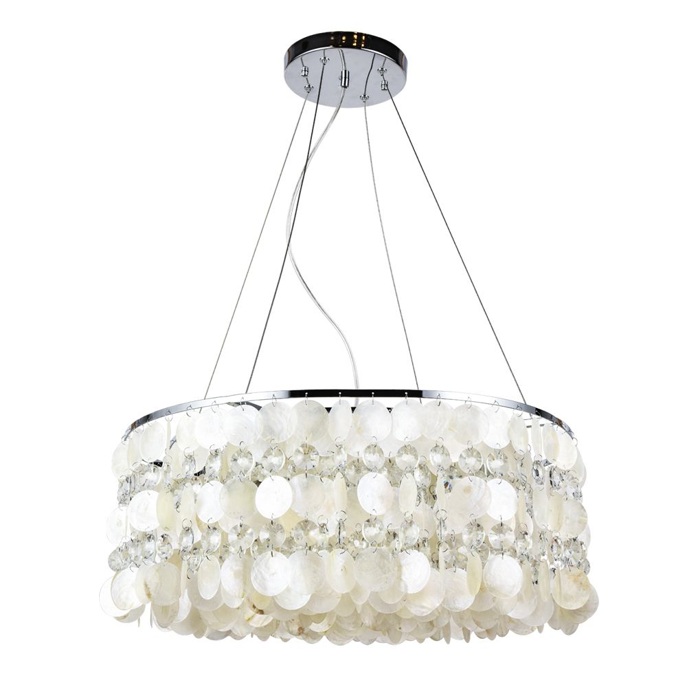 

Подвесная люстра Arte Lamp Pipirima A4041SP-8CC, Перламутровый, A4041SP-8CC Pipirima