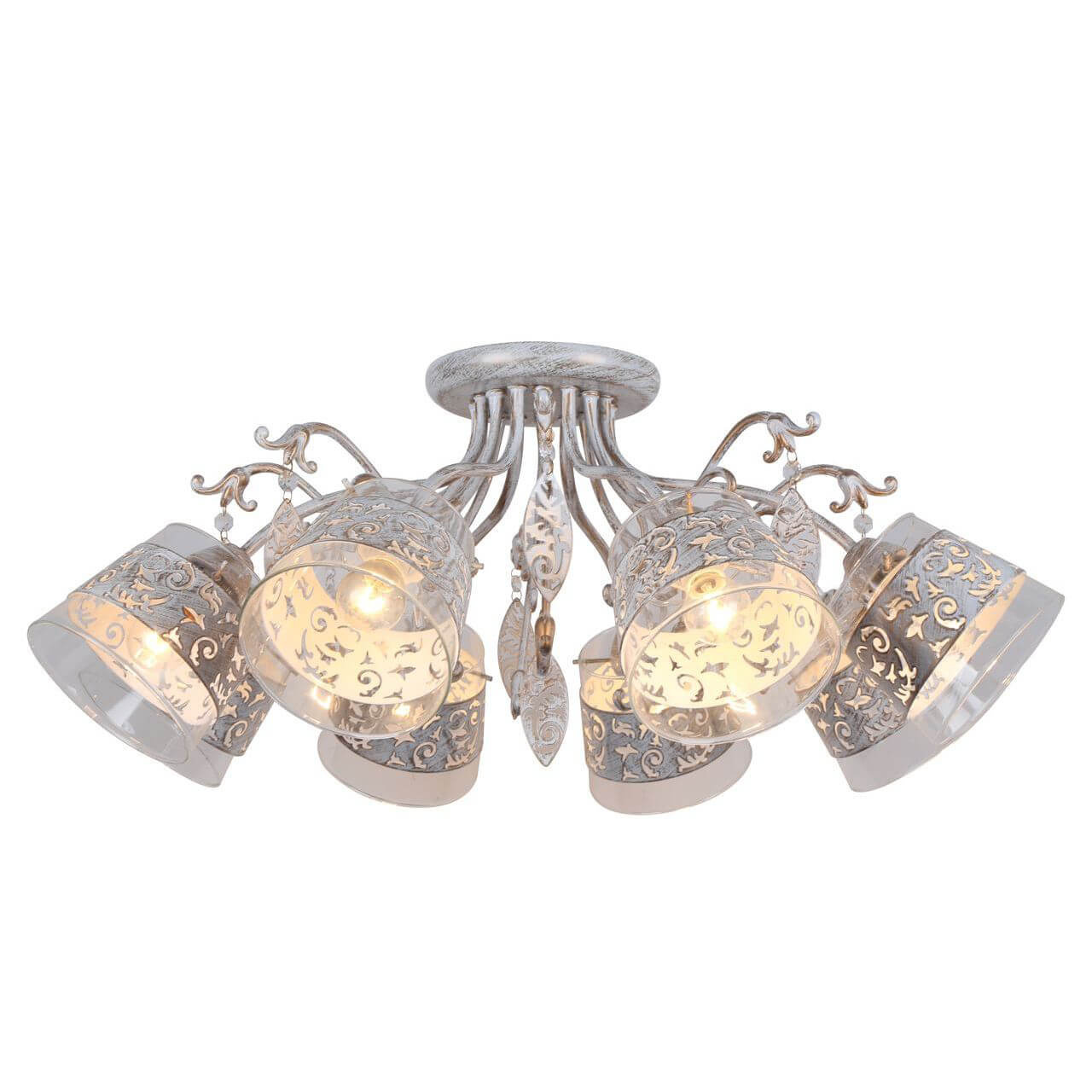 

Потолочная люстра Arte Lamp Calice A9081PL-8WG