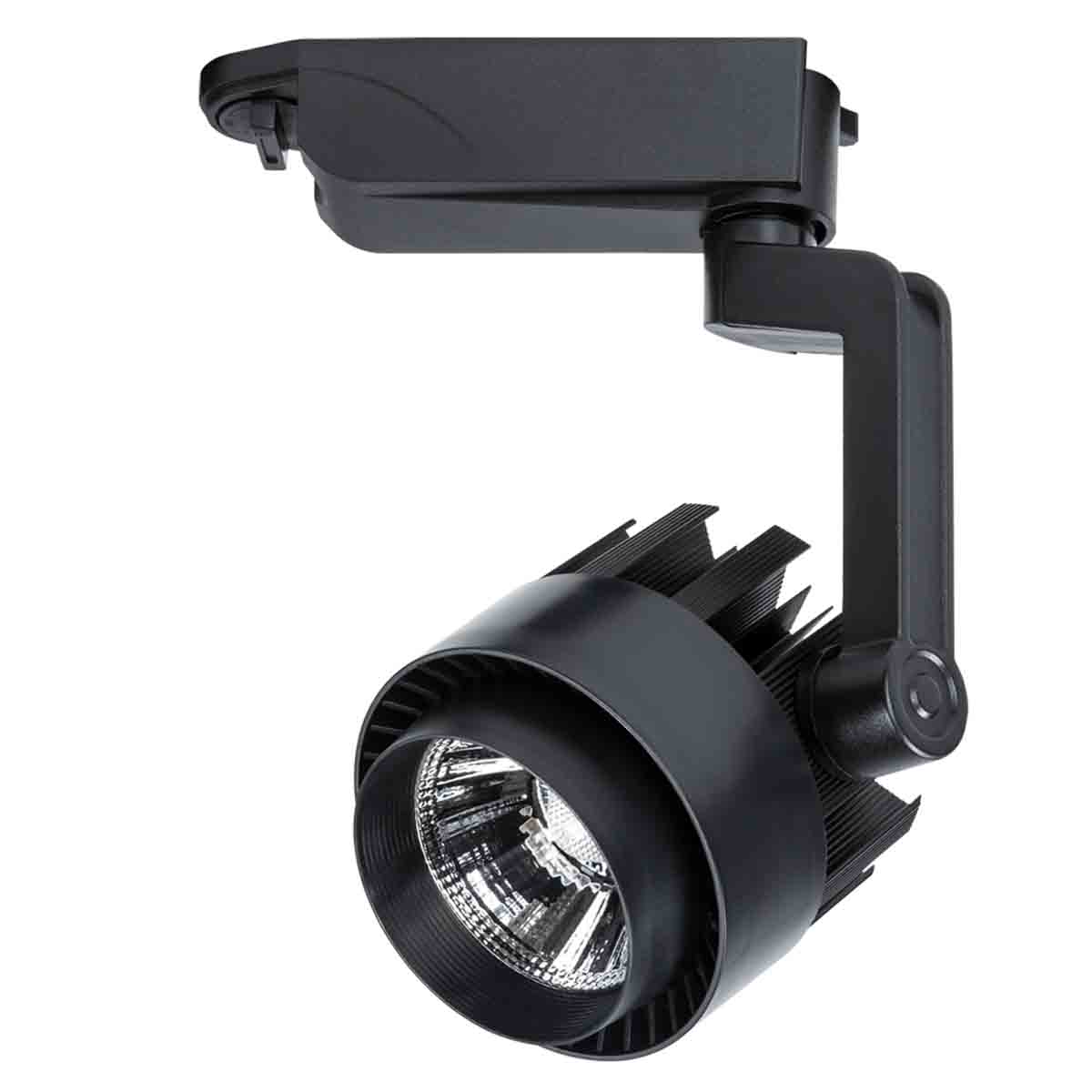 

Трековый светодиодный светильник Arte Lamp Vigile A1620PL-1BK, Черный, A1620PL-1BK Vigile Black