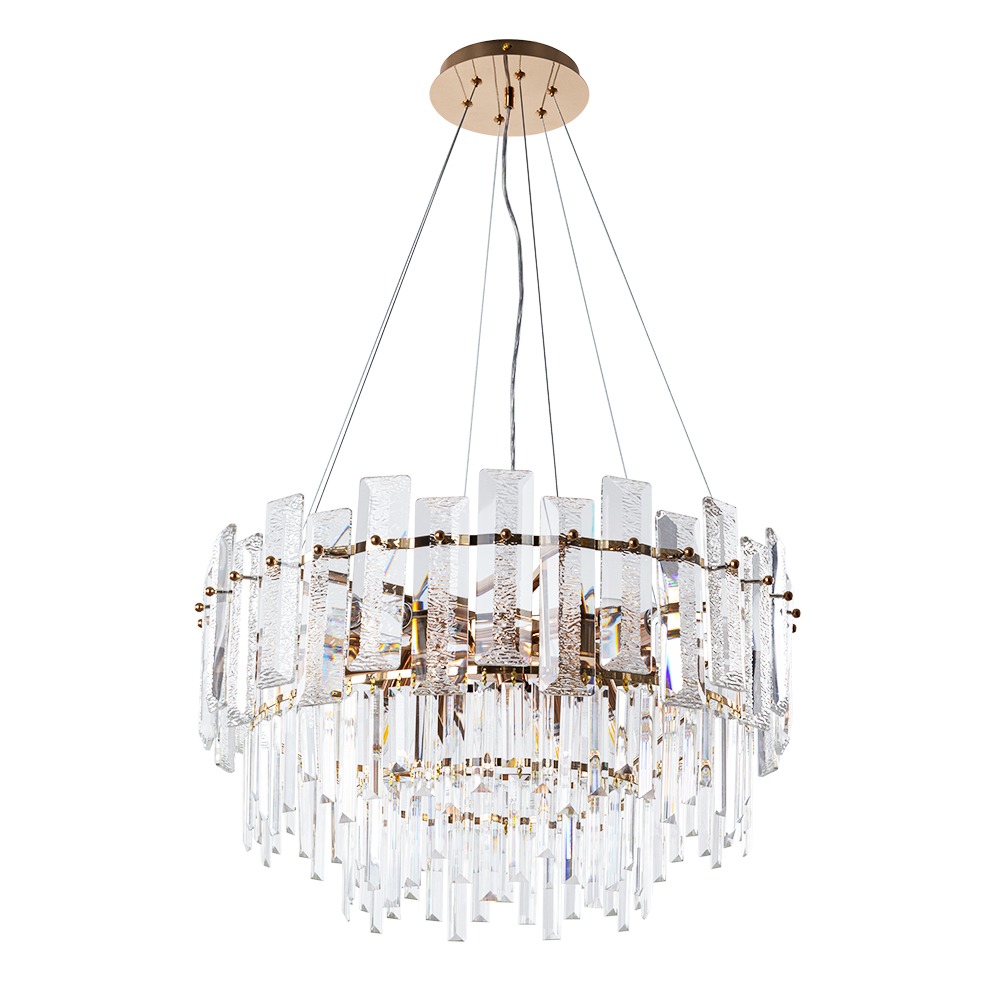 

Подвесная люстра Arte Lamp NICOLETTA A1052SP-10GO, Золотой, A1052SP-10GO NICOLETTA