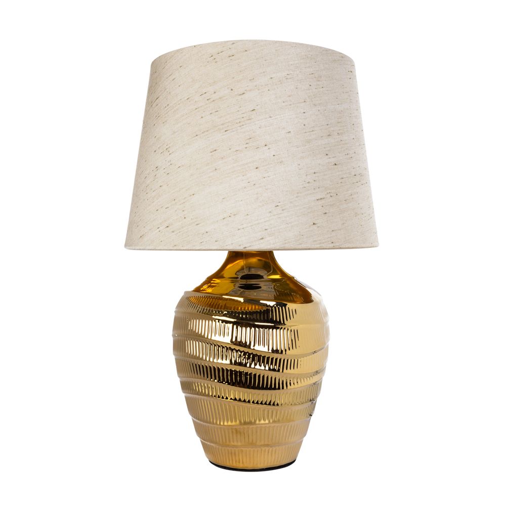 

Настольная лампа Arte Lamp Korfu A4003LT-1GO, Бежевый, A4003LT-1GO Korfu