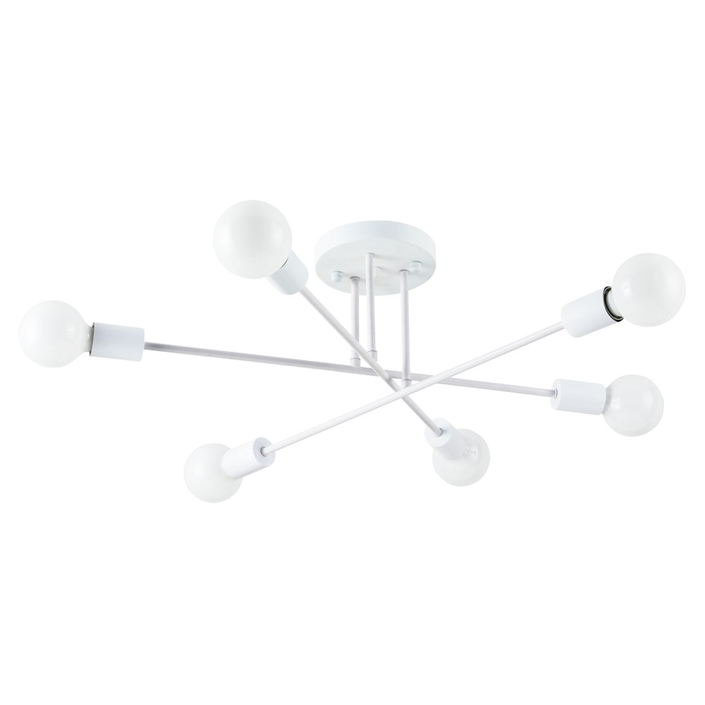 

Потолочная люстра Arte Lamp Alastor A5435PL-6WH, Белый, A5435PL-6WH Alastor