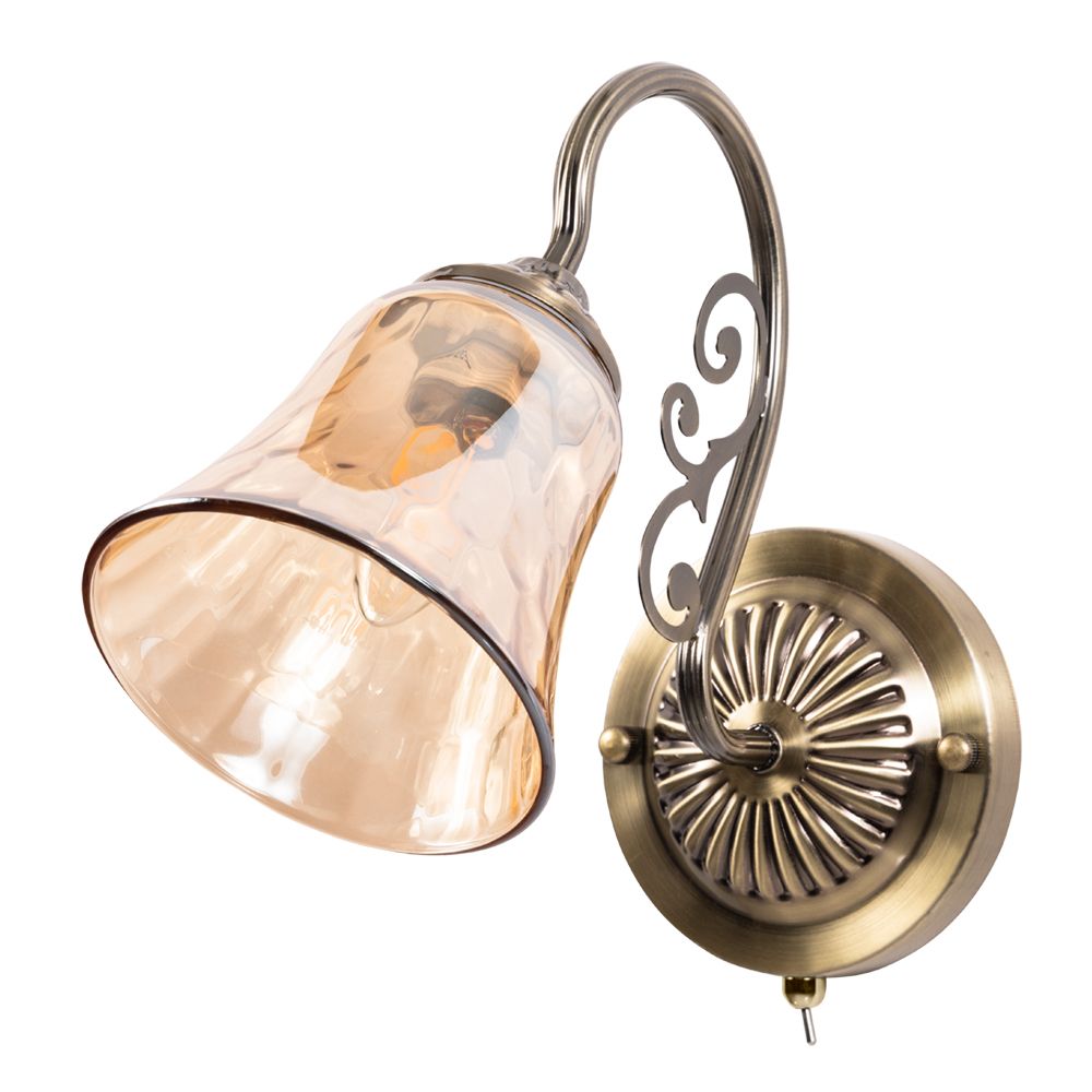 

Бра Arte Lamp Nicole A2702AP-1AB, Коричневый, A2702AP-1AB Nicole