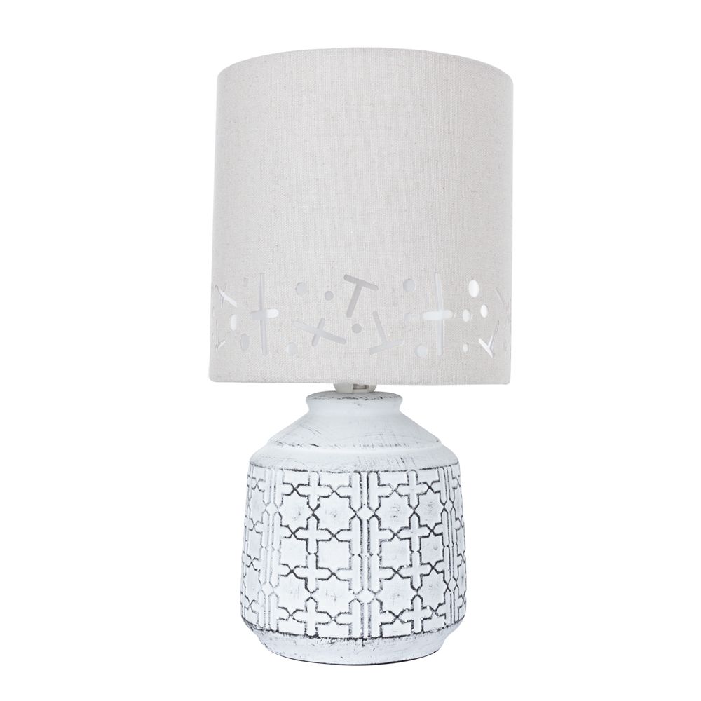 

Настольная лампа Arte Lamp Bunda A4007LT-1WH, Серый, A4007LT-1WH Bunda