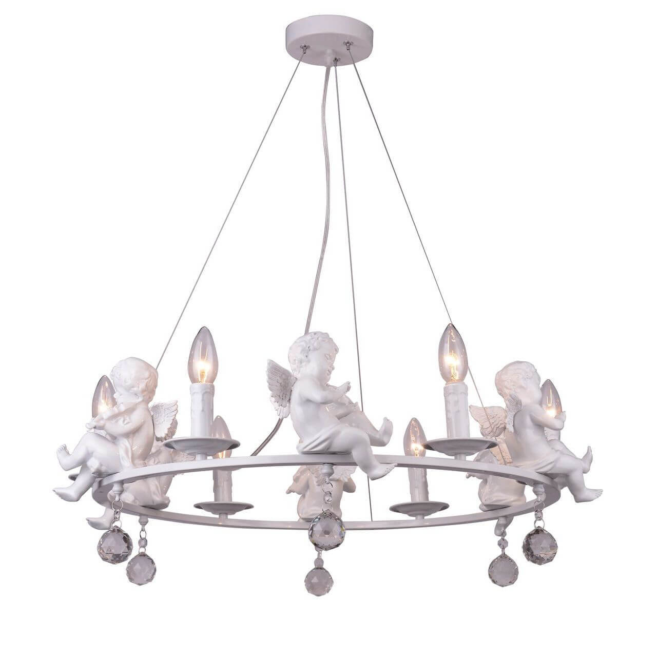 

Люстра Arte Lamp, Белый, A4288LM-6WH Amur