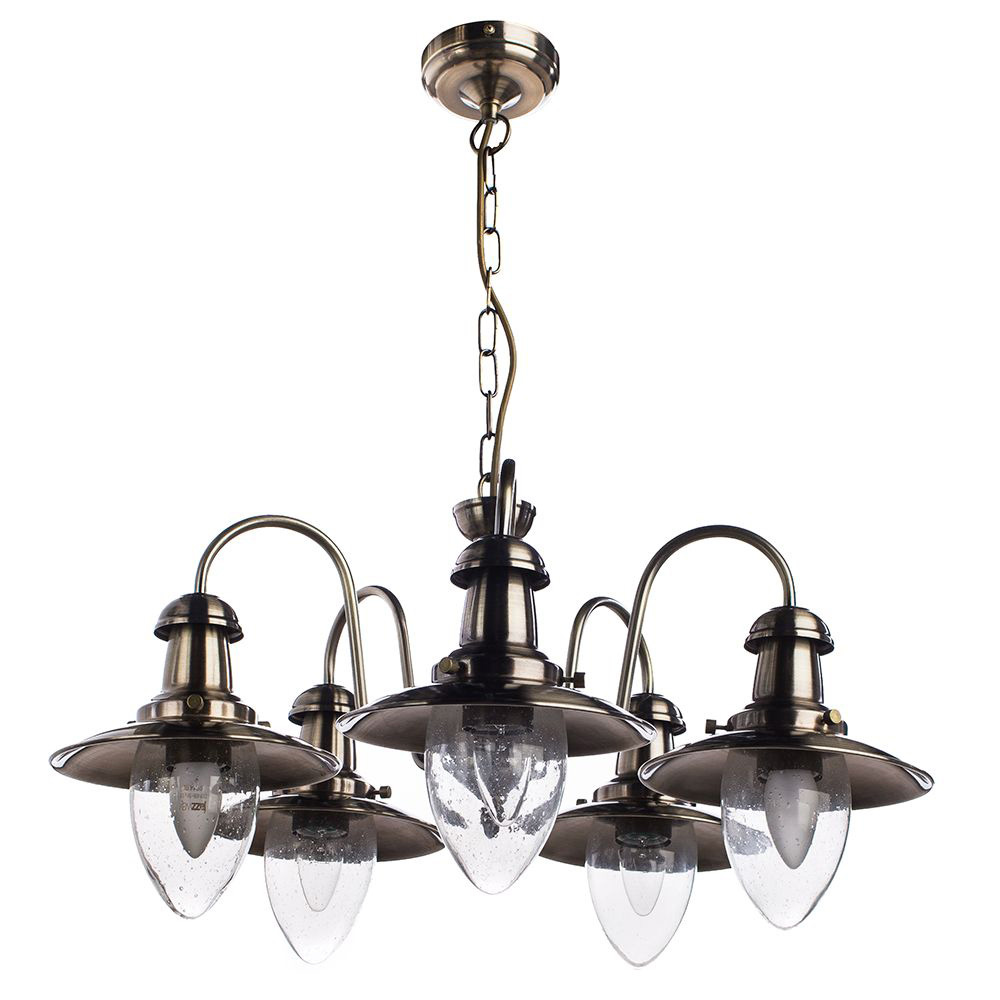 

Подвесная люстра Arte Lamp Fisherman A5518LM-5AB