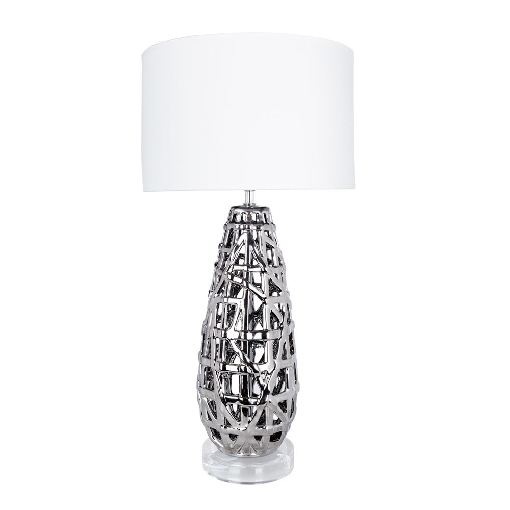 

Настольная лампа Arte Lamp Taiyi A4002LT-1CC, Белый, A4002LT-1CC Taiyi