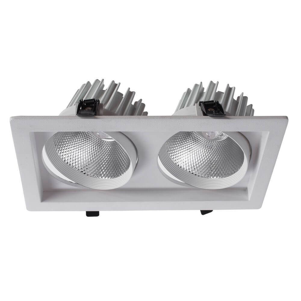 

Встраиваемый светодиодный светильник Arte Lamp Privato A7018PL-2WH, Белый, A7018PL-2WH Privato WH