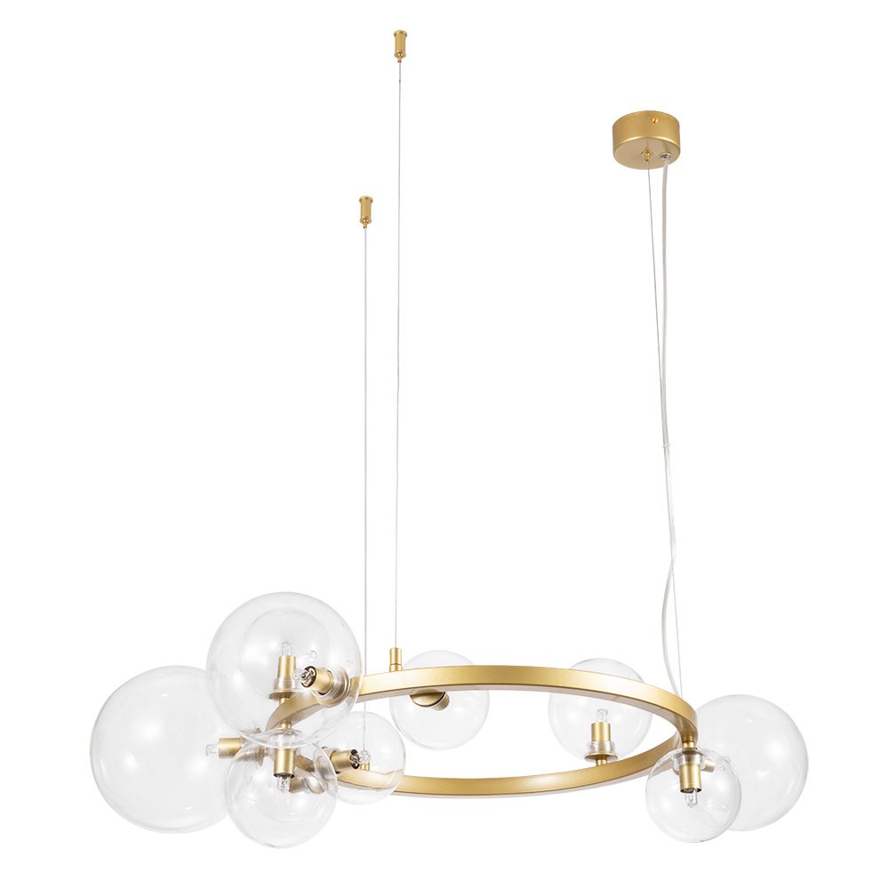 

Подвесная люстра Arte Lamp Vincent A7790SP-10GO, Золотой, A7790SP-10GO Vincent