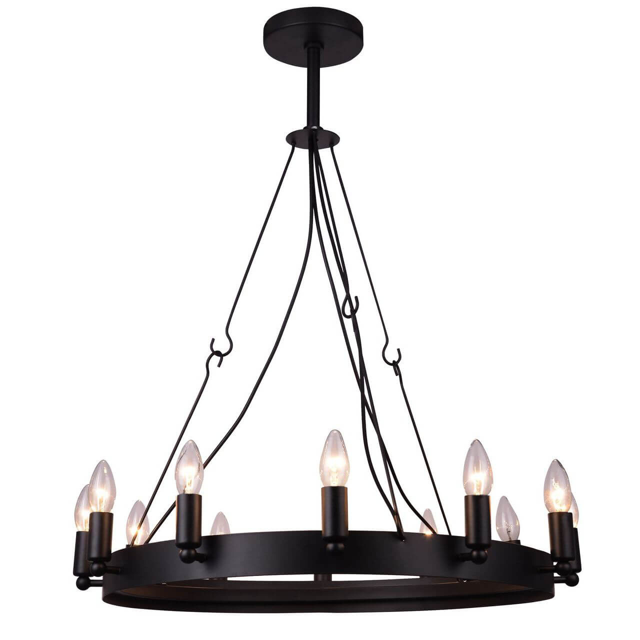 

Подвесная люстра Arte Lamp Bastiglia A8811SP-12BK
