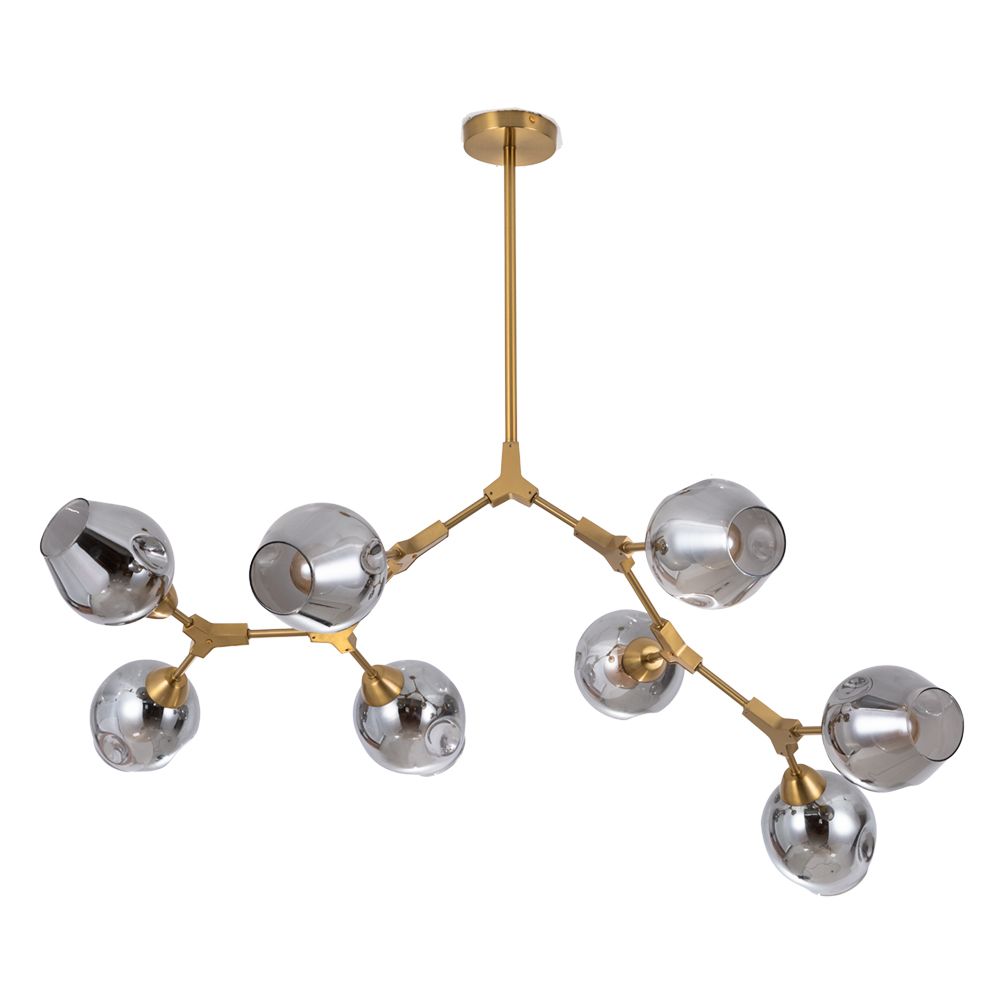 

Подвесная люстра Arte Lamp Yuka A4103SP-8PB, Дымчатый, A4103SP-8PB Yuka