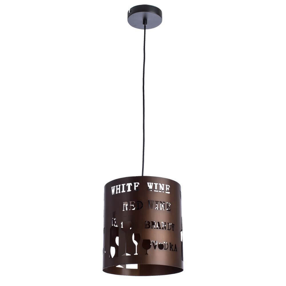 

Светильник Arte Lamp, Коричневый, A1223SP-1BR Caffetteria