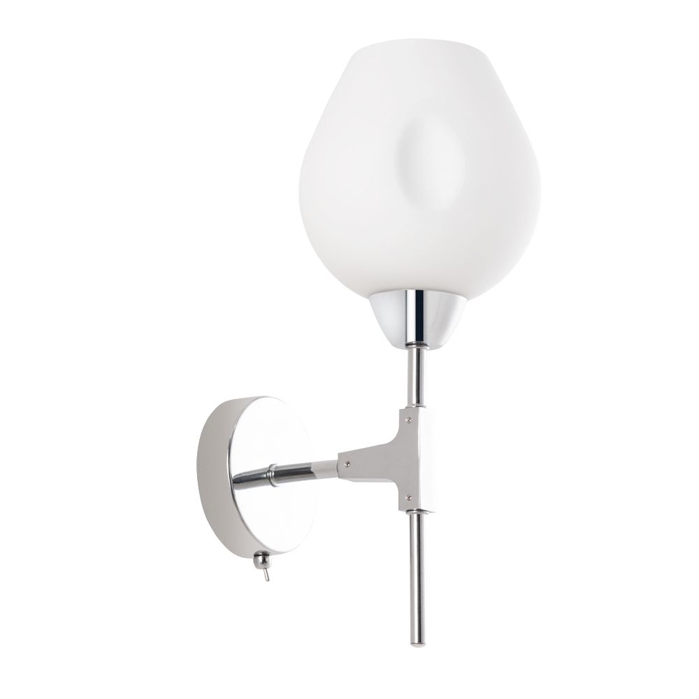 

Бра Arte Lamp Yuka A4103AP-1CC, Белый, A4103AP-1CC Yuka