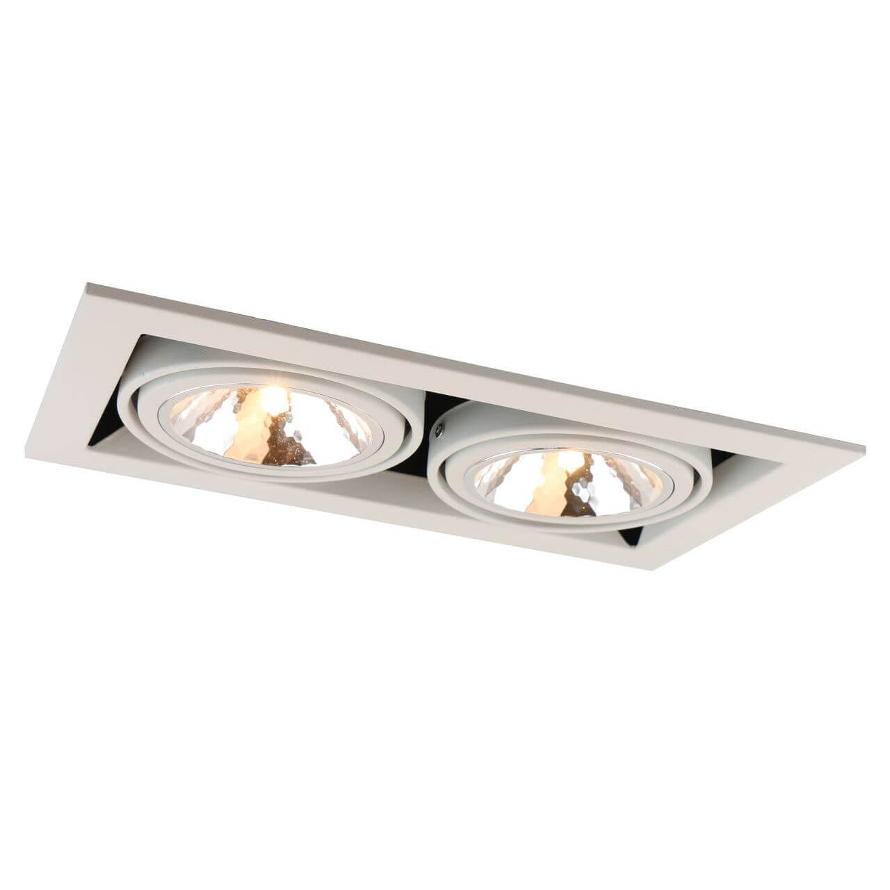 

Встраиваемый светильник Arte Lamp Cardani Semplice A5949PL-2WH, Белый, A5949PL-2WH Cardani Semplice WH
