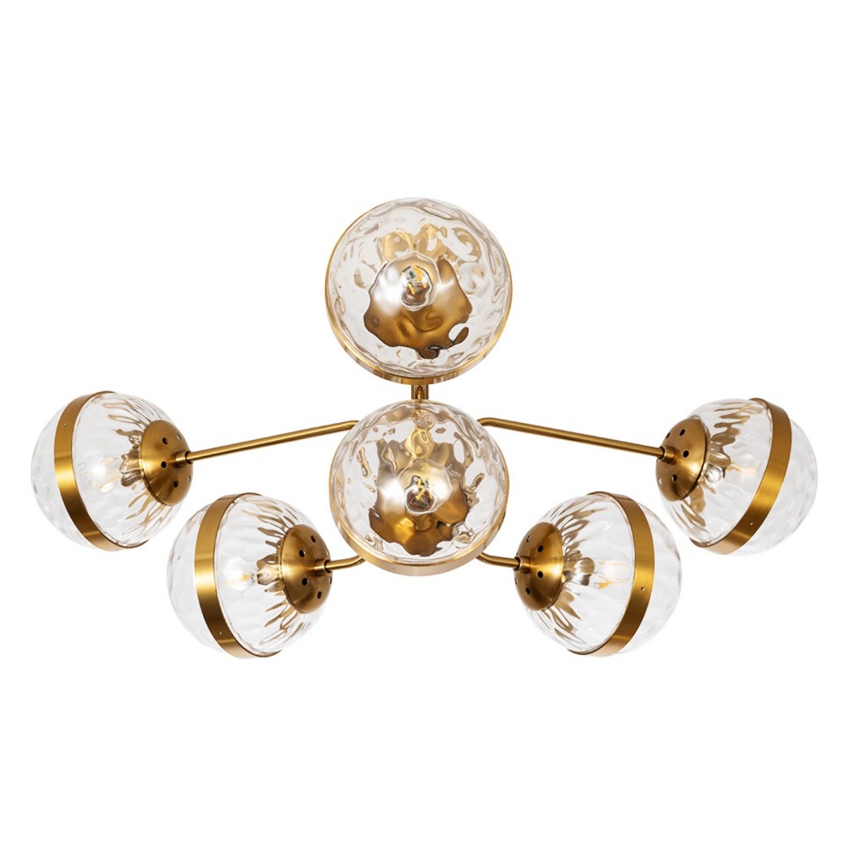 

Потолочная люстра Arte Lamp DELACRUA A7770PL-6PB, Медь, A7770PL-6PB DELACRUA
