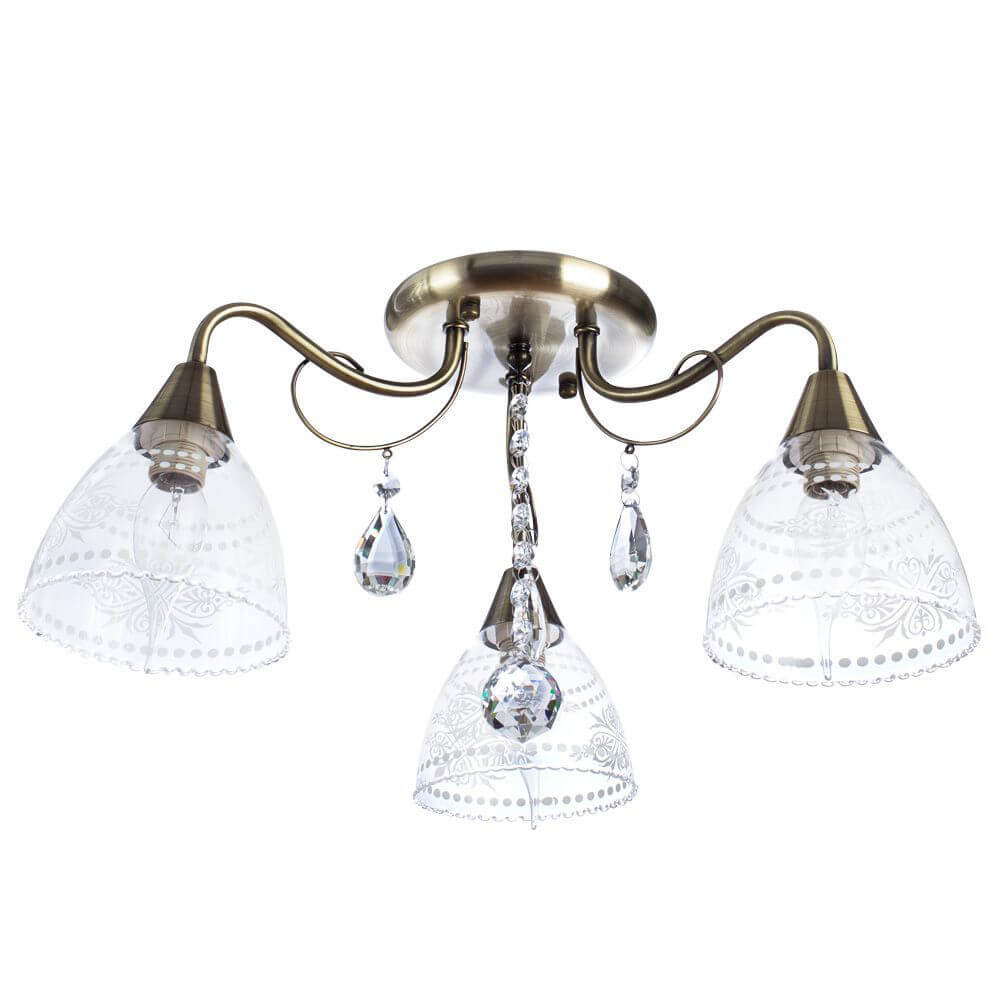 

Потолочная люстра Arte Lamp Rugiada A1658PL-3AB