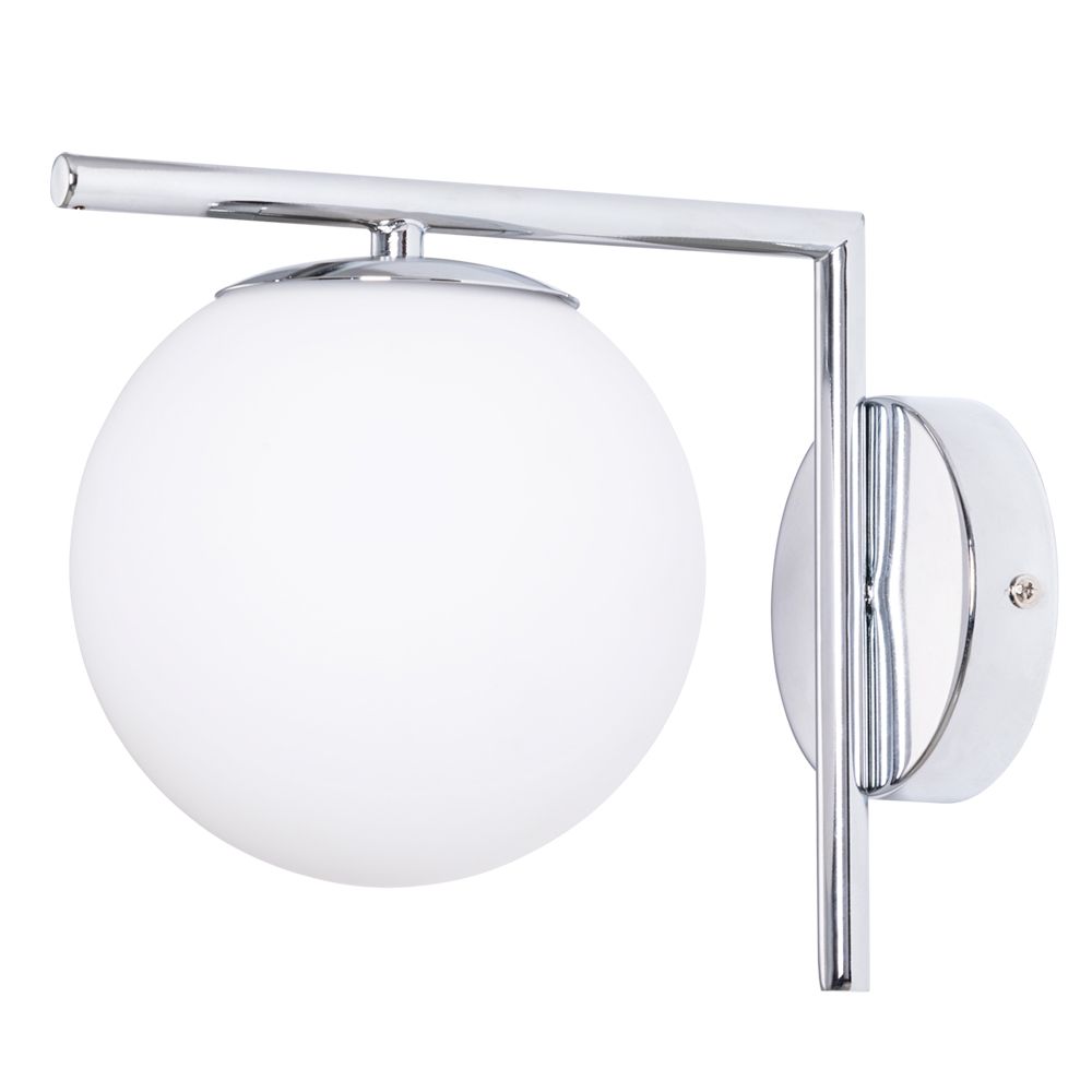 

Бра Arte Lamp Bolla-Unica A1924AP-1CC, Белый, A1924AP-1CC Bolla-Unica
