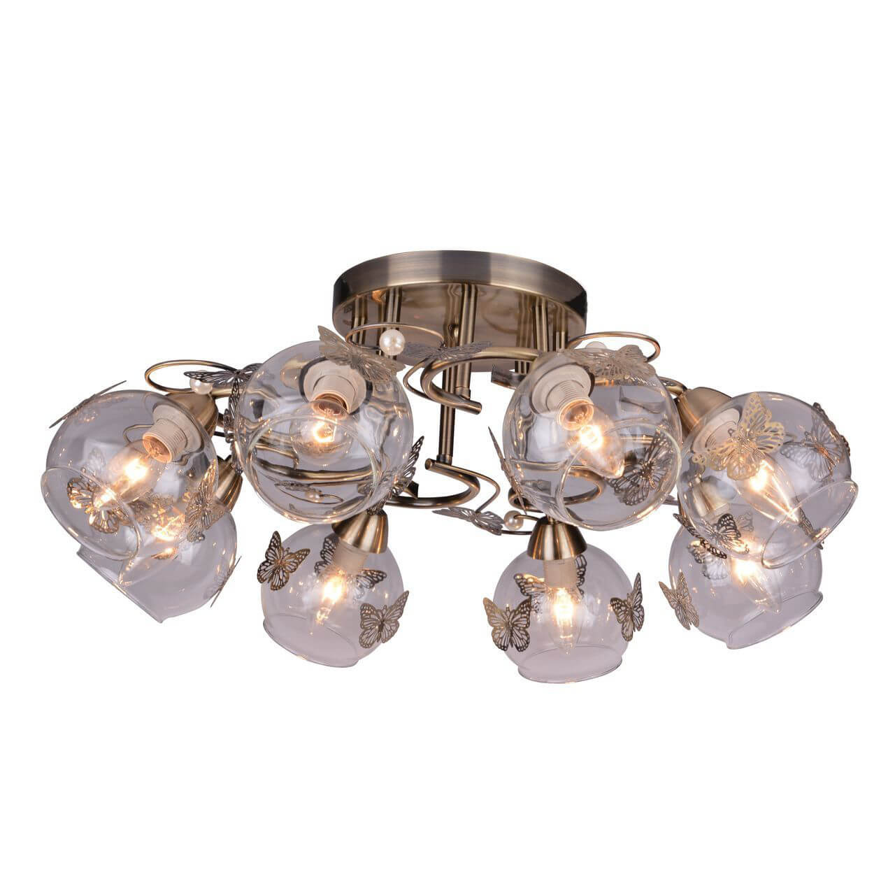 

Потолочная люстра Arte Lamp Alessandra A5004PL-8AB