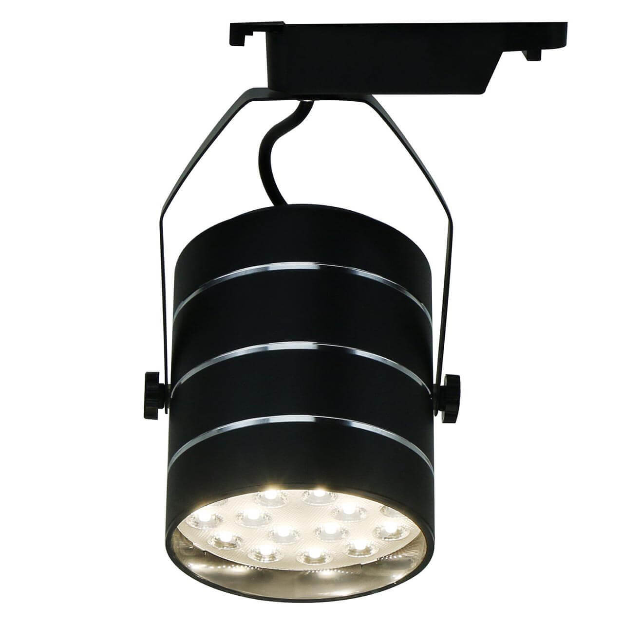 

Трековый светодиодный светильник Arte Lamp Cinto A2718PL-1BK, Черный, A2718PL-1BK Cinto Black
