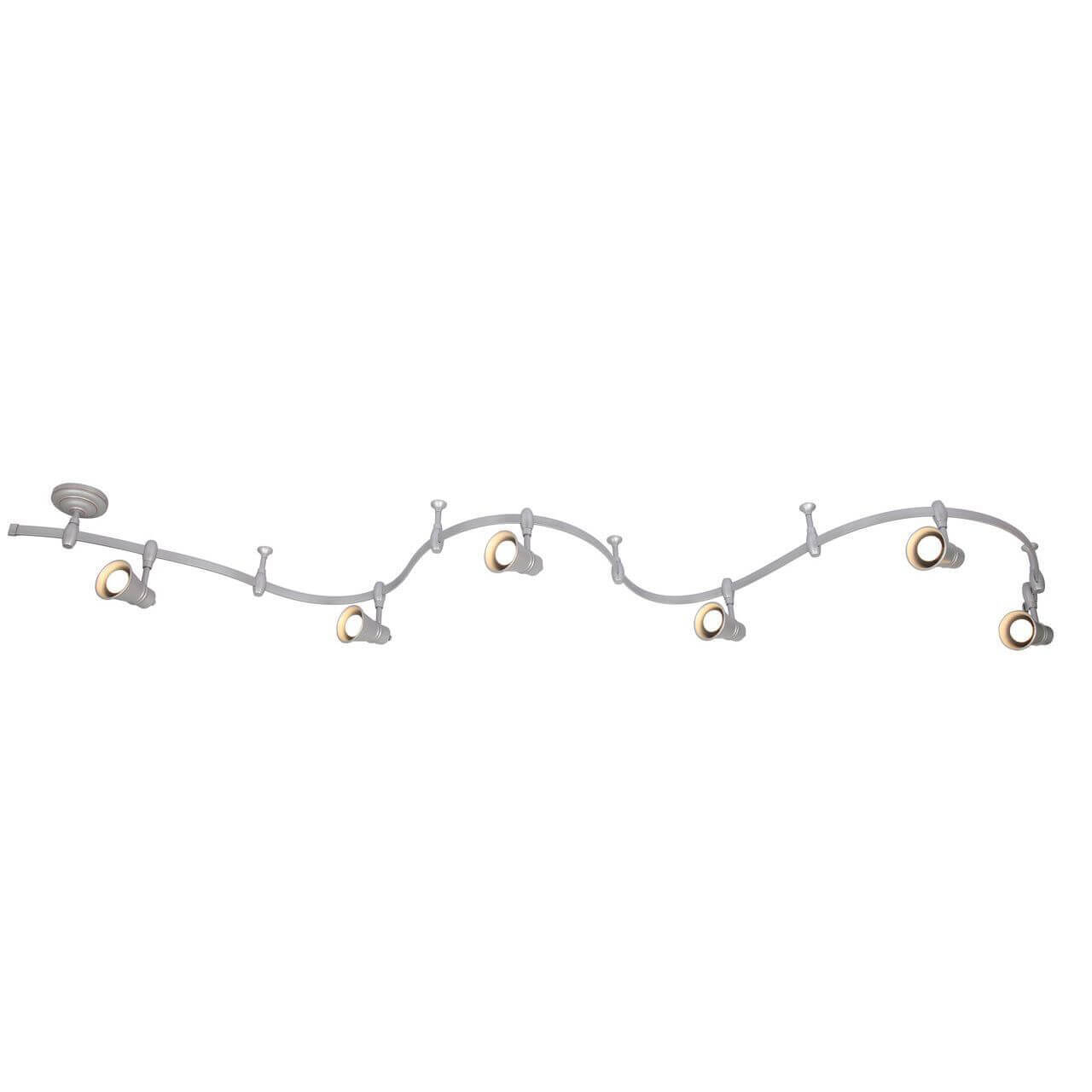 

Трековая система Arte Lamp, Серебро, A3057PL-6SI A3057 Silver