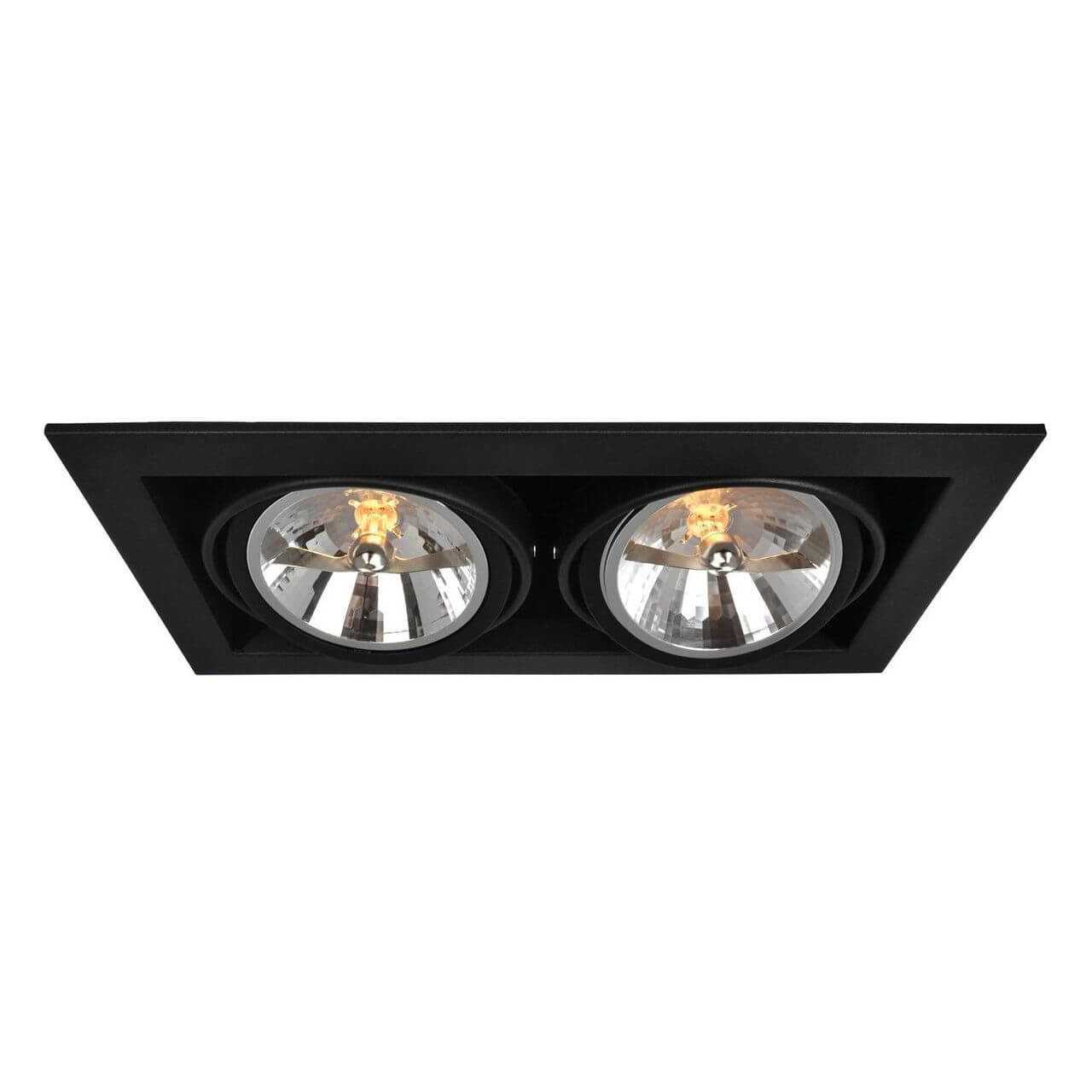 Встраиваемый светильник Arte Lamp Cardani A5935PL-2BK