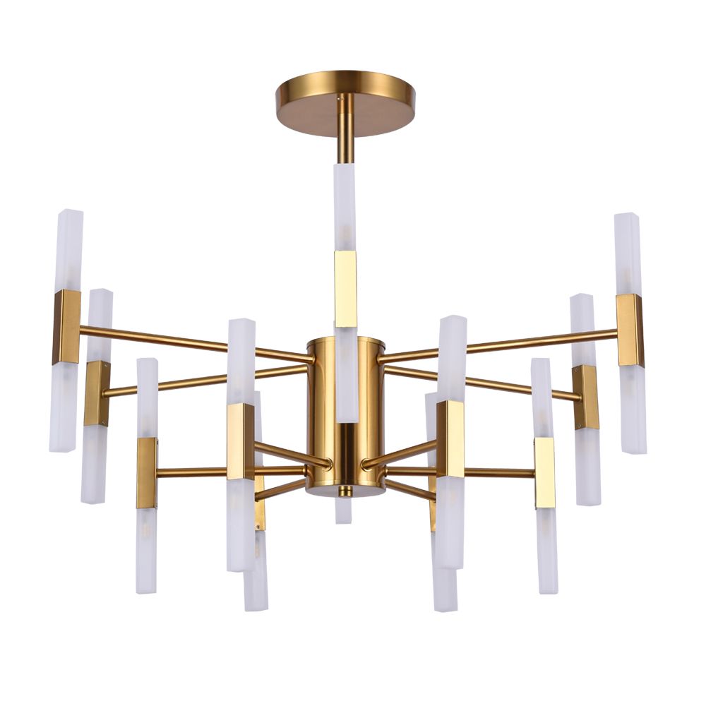

Подвесная люстра Arte Lamp Ramona A7410PL-24PB, Белый, A7410PL-24PB Ramona