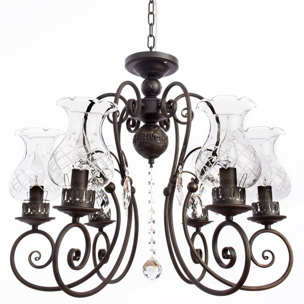 

Подвесная люстра Arte Lamp Palermo A2053LM-6BR