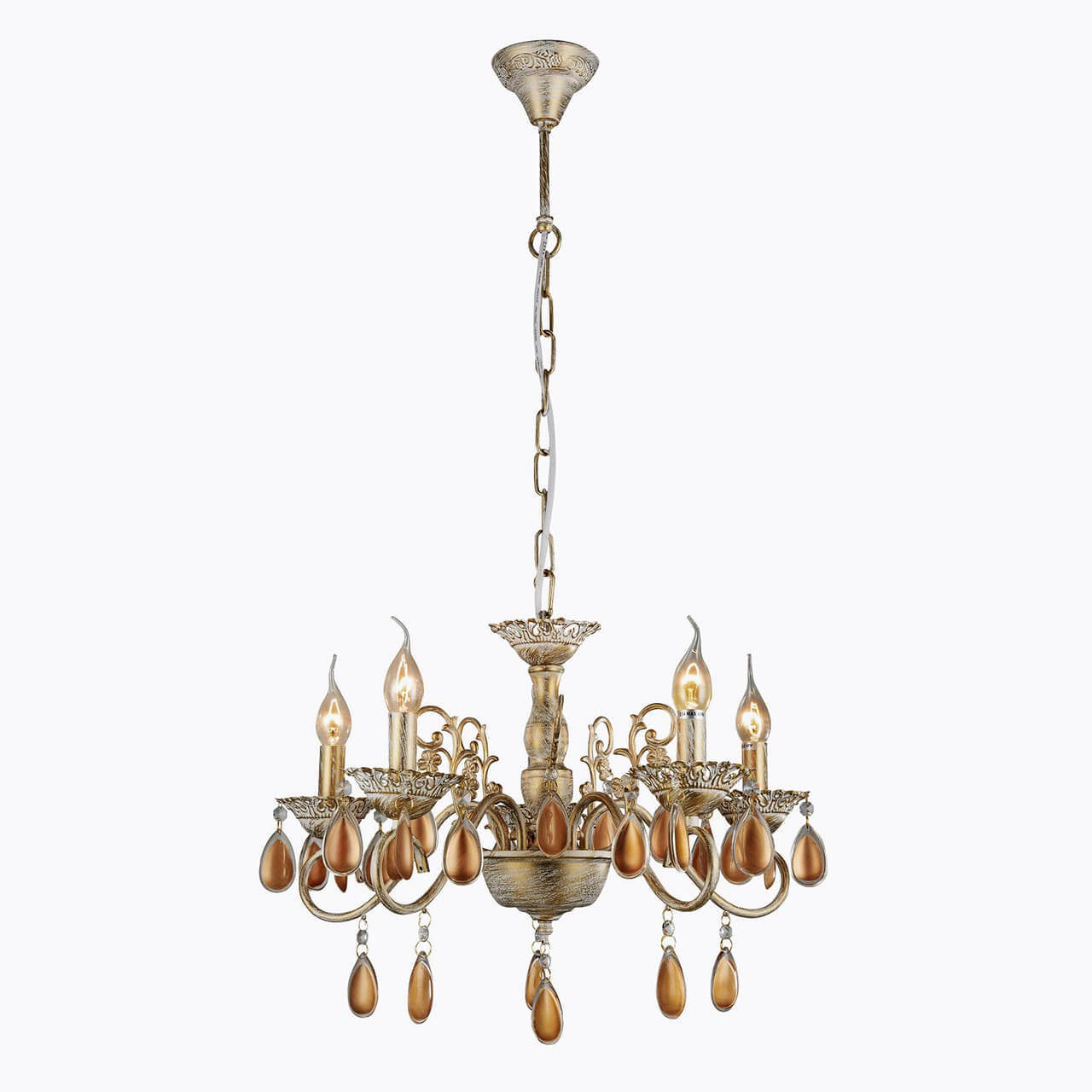 

Люстра Arte Lamp, Золото, A5676LM-5WG Ciondolo