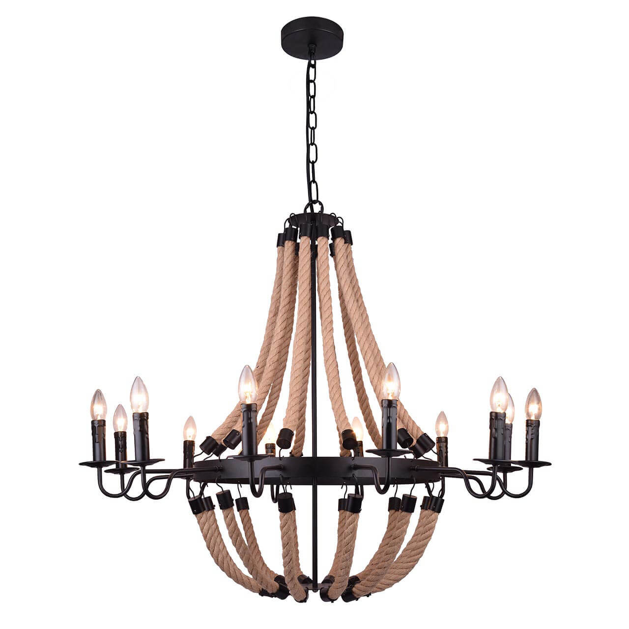 

Подвесная люстра Arte Lamp Marsiglia A8956LM-12BK, Черный, A8956LM-12BK Marsiglia