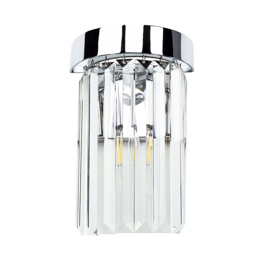 

Настенный светильник Arte Lamp Secunda A1003AP-1CC, Хром, A1003AP-1CC Secunda