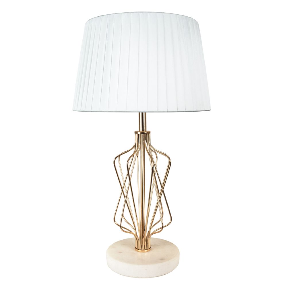 

Настольная лампа Arte Lamp Fire A4035LT-1GO, Белый, A4035LT-1GO Fire