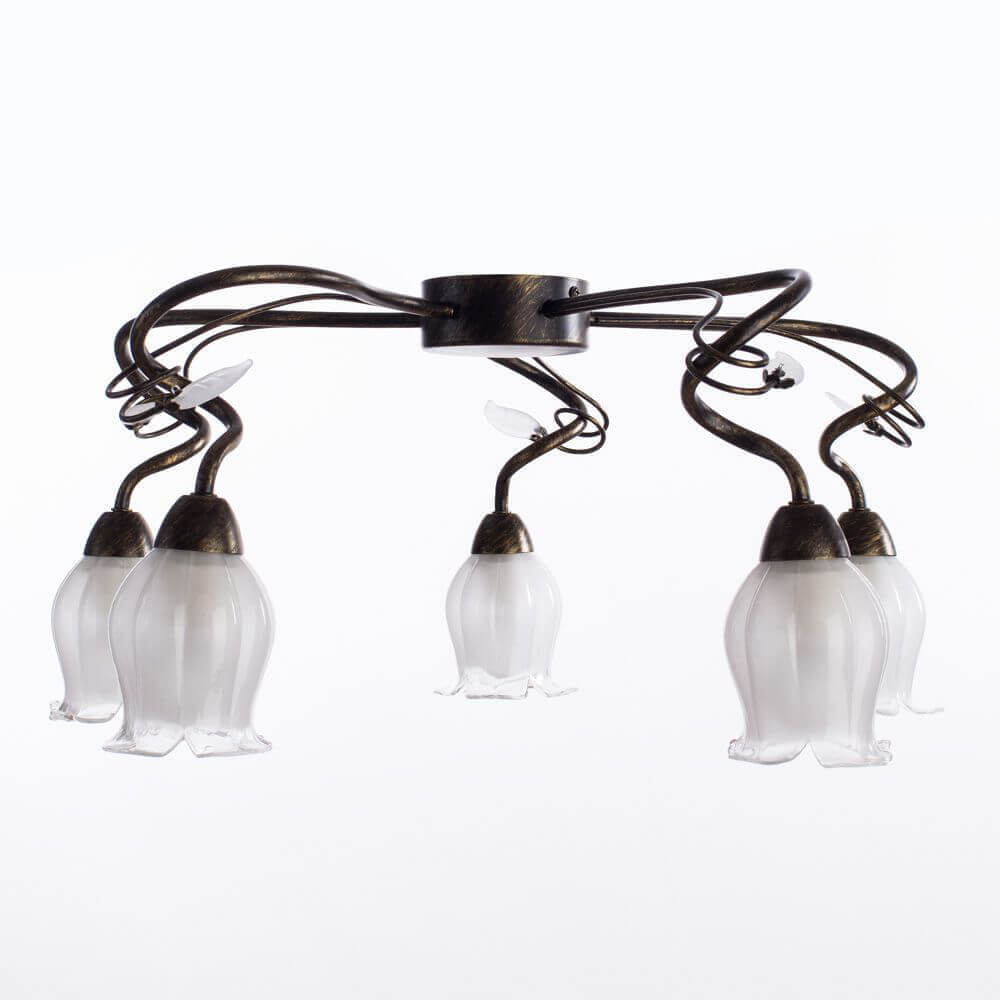 

Потолочная люстра Arte Lamp 83 A7449PL-5BR, Белый, A7449PL-5BR 83