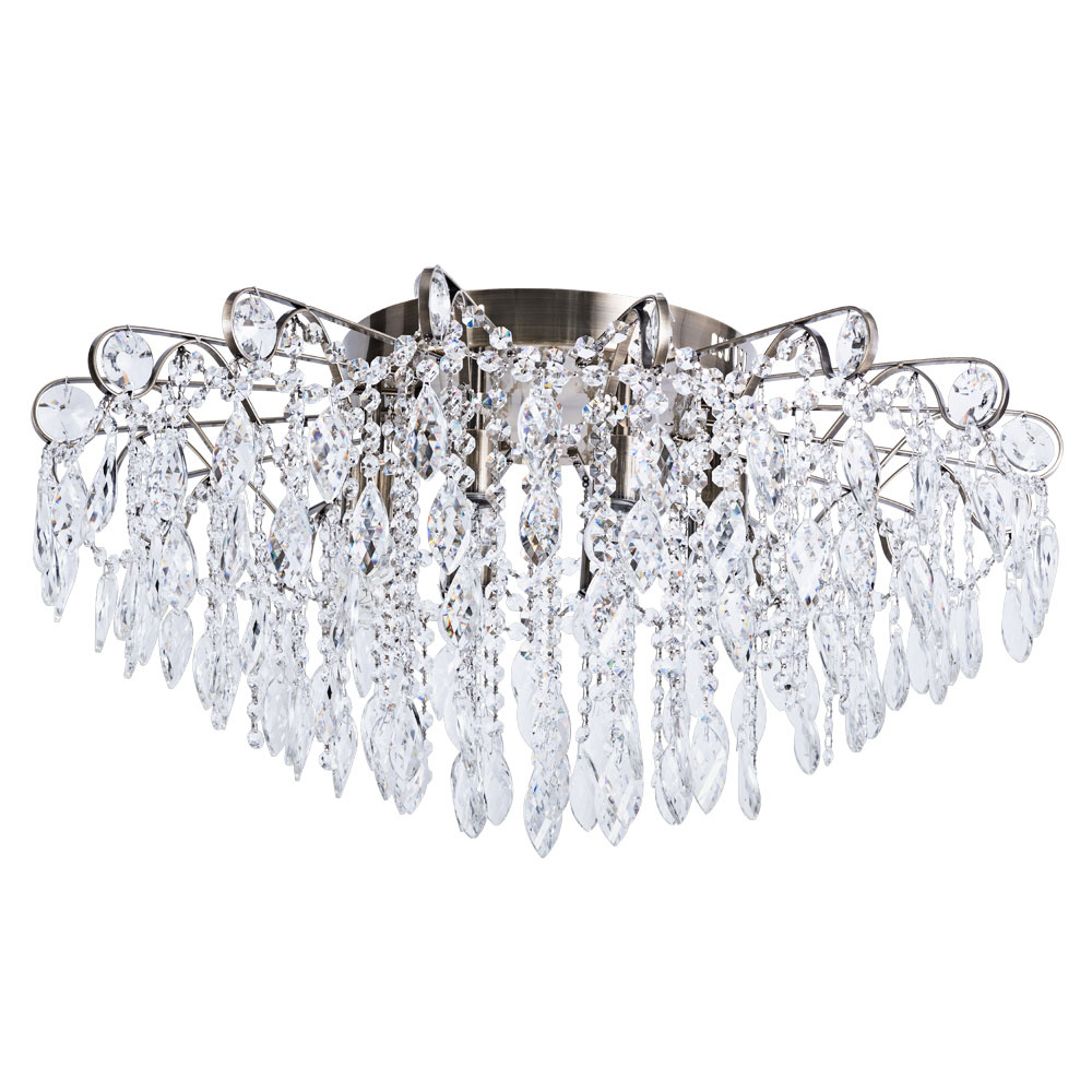 

Потолочная люстра Arte Lamp Emilia A1660PL-8AB, Бронза, A1660PL-8AB Emilia