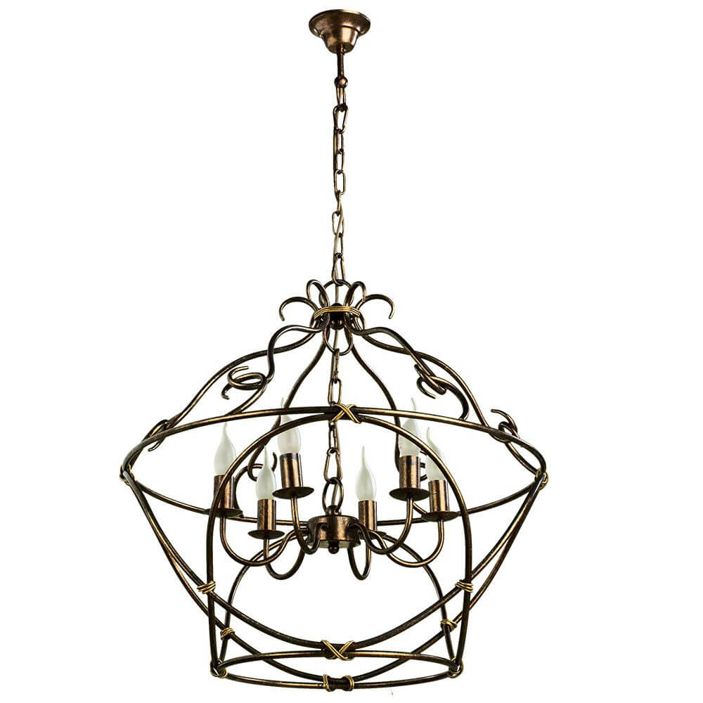 

Подвесная люстра Arte Lamp Bellator A8960SP-6GA, Золотой, A8960SP-6GA Bellator