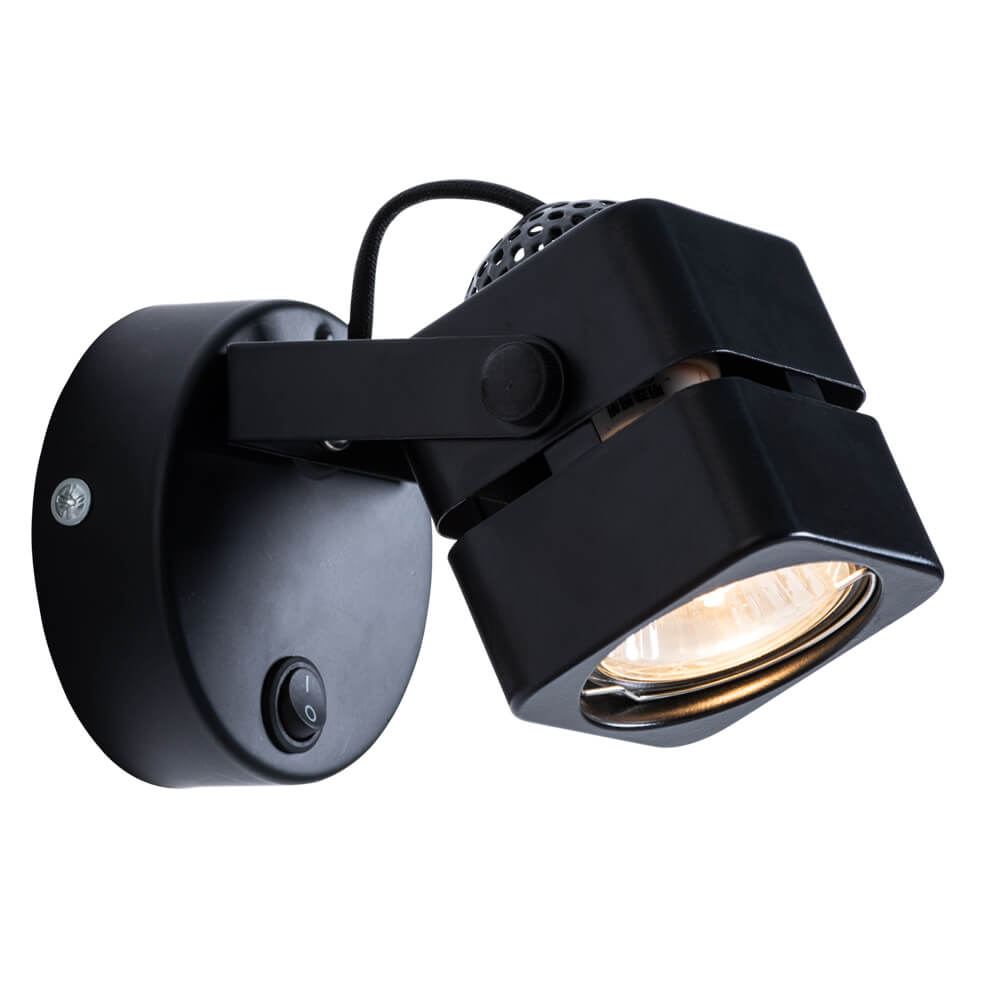 

Настенный светильник Arte Lamp A1315AP-1BK, Черный, A1315AP-1BK Atlas