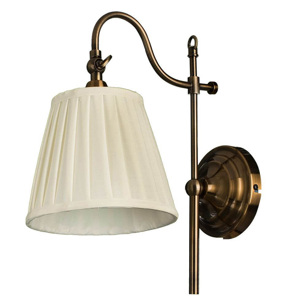 С 1 плафоном Бра Arte Lamp Seville A1509AP-1PB