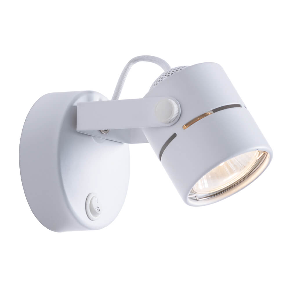

Настенный светильник Arte Lamp A1311AP-1WH, Белый, A1311AP-1WH