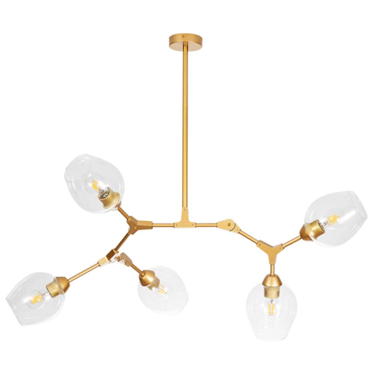 

Подвесная люстра Arte Lamp Yuka A4103SP-5GO, Золотой, A4103SP-5GO Yuka