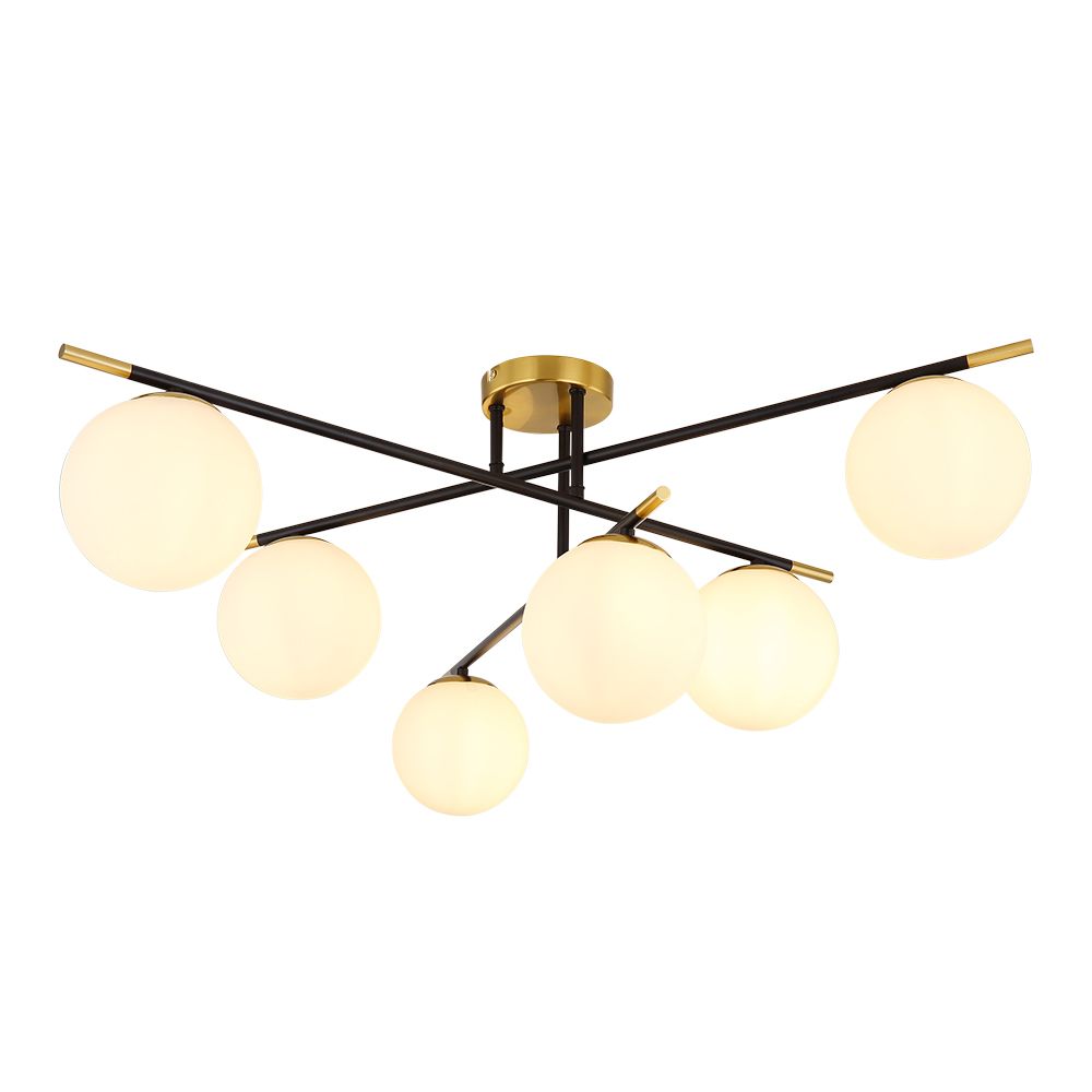 

Потолочная люстра Arte Lamp Alcor A2224PL-6BK, Белый, A2224PL-6BK Alcor