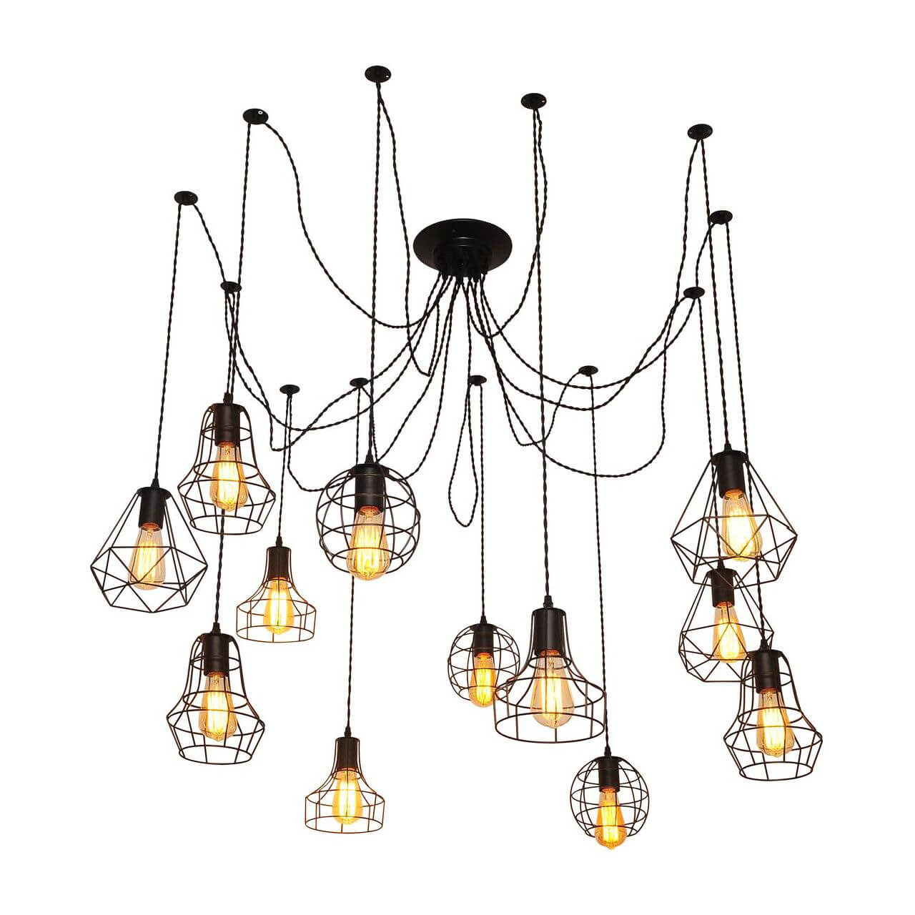 

Подвесная люстра Arte Lamp A4051SP-12BK