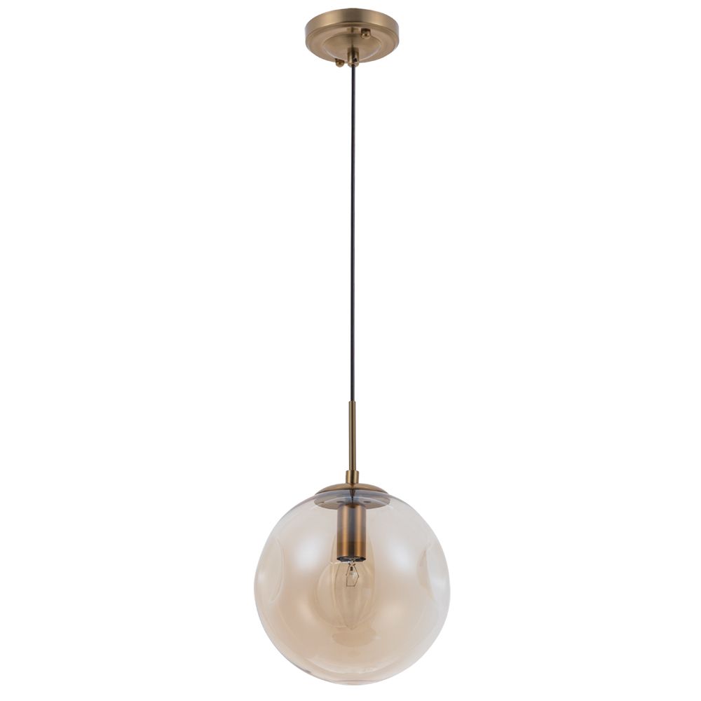 

Подвесной светильник Arte Lamp Tureis A9920SP-1PB, Янтарный, A9920SP-1PB Tureis