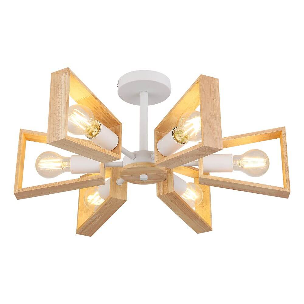 

Потолочная люстра Arte Lamp Brussels A8030PL-6WH, Дерево, A8030PL-6WH Brussels