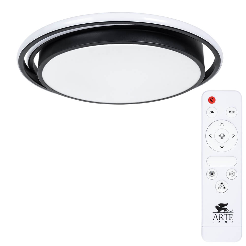 

Потолочный светодиодный светильник Arte Lamp Sonny A2688PL-1BK, Черный, A2688PL-1BK Sonny